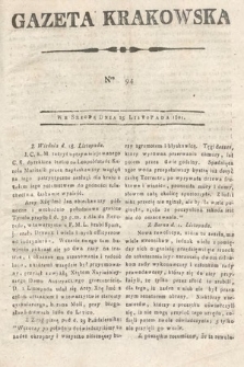 Gazeta Krakowska. 1801, nr 94
