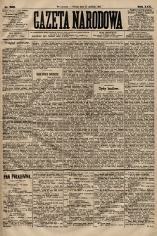 Gazeta Narodowa. 1891, nr 297