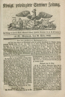 Königl. privilegirte Stettiner Zeitung. 1842, № 38 (30 März) + dod.