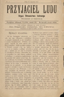 Przyjaciel Ludu : organ Stronnictwa Ludowego. 1903, nr 3