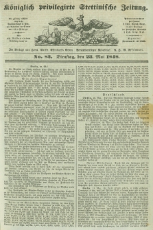 Königlich privilegirte Stettinische Zeitung. 1848, No. 83 (23 Mai) + dod.