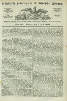 Königlich privilegirte Stettinische Zeitung. 1848, No. 122 (7 Juli) + dod.
