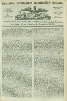 Königlich privilegirte Stettinische Zeitung. 1848, No. 175 (7 September) + dod.