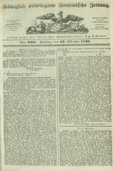 Königlich privilegirte Stettinische Zeitung. 1848, No. 206 (13 Oktober) + dod.