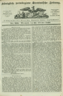 Königlich privilegirte Stettinische Zeitung. 1848, No. 216 (25 Oktober) + dod.