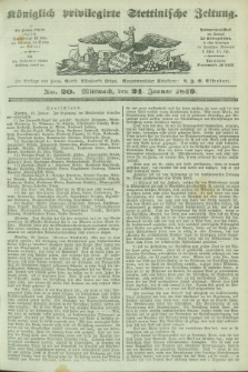 Königlich privilegirte Stettinische Zeitung. 1849, No. 20 (24 Januar) + dod.
