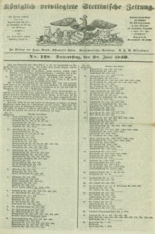 Königlich privilegirte Stettinische Zeitung. 1849, No. 148 (28 Juni) + dod.