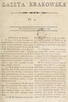 Gazeta Krakowska. 1803, nr 2