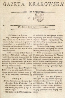Gazeta Krakowska. 1803, nr 8