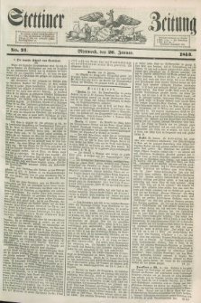 Stettiner Zeitung. 1853, No. 21 (26 Januar)