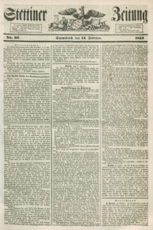 Stettiner Zeitung. 1853, No. 36 (12 Februar)