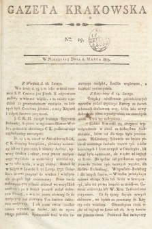 Gazeta Krakowska. 1803, nr 19