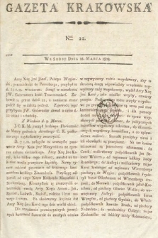 Gazeta Krakowska. 1803, nr 22