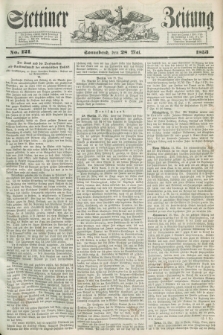 Stettiner Zeitung. 1853, No. 121 (28 Mai)