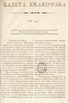 Gazeta Krakowska. 1803, nr 24