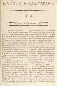 Gazeta Krakowska. 1803, nr 28