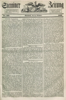 Stettiner Zeitung. 1853, No. 232 (5 Oktober)