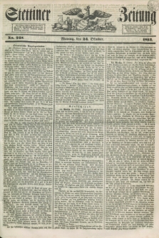 Stettiner Zeitung. 1853, No. 248 (24 Oktober)