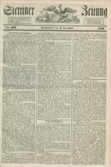 Stettiner Zeitung. 1853, No. 283 (3 Dezember)