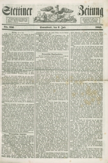 Stettiner Zeitung. 1855, No. 156 (7 Juli)