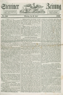 Stettiner Zeitung. 1855, No. 157 (9 Juli)
