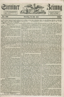 Stettiner Zeitung. 1855, No. 176 (31 Juli)