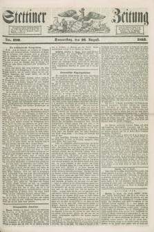 Stettiner Zeitung. 1855, No. 190 (16 August)