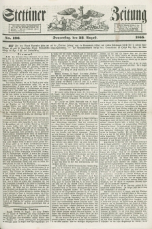 Stettiner Zeitung. 1855, No. 196 (23 August)