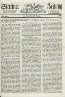 Stettiner Zeitung. 1855, No. 200 (28 August)