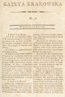 Gazeta Krakowska. 1803, nr 36