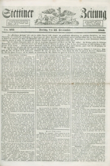 Stettiner Zeitung. 1855, No. 221 (21 September)