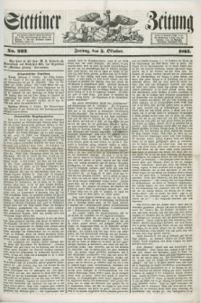 Stettiner Zeitung. 1855, No. 233 (5 Oktober)