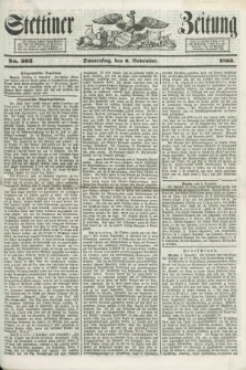 Stettiner Zeitung. 1855, No. 262 (8 November)