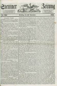 Stettiner Zeitung. 1855, No. 266 (13 November)