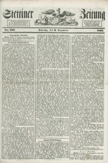 Stettiner Zeitung. 1855, No. 289 (9 Dezember)