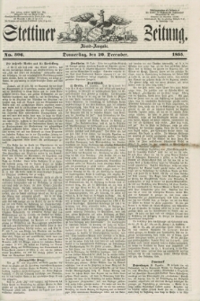 Stettiner Zeitung. 1855, No. 306 (20 December) - Abend-Ausgabe