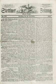 Stettiner Zeitung. 1855, No. 313 (25 Dezember) - Morgen-Ausgabe + dod.