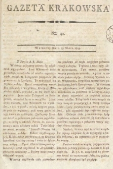 Gazeta Krakowska. 1803, nr 42