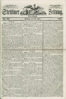 Stettiner Zeitung. 1856, No. 290 (23 Juni) - Abend-Ausgabe