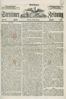 Privilegirte Stettiner Zeitung. 1859, No. 38 (24 Januar) - Abend-Ausgabe