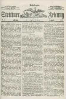 Privilegirte Stettiner Zeitung. 1859, No. 43 (27 Januar) - Morgen-Ausgabe