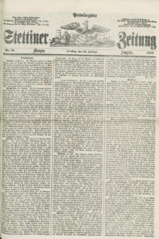 Privilegirte Stettiner Zeitung. 1859, No. 75 (15 Februar) - Morgen-Ausgabe