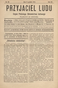 Przyjaciel Ludu : organ Polskiego Stronnictwa Ludowego. 1904, nr 50