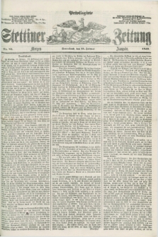 Privilegirte Stettiner Zeitung. 1859, No. 83 (19 Februar) - Morgen-Ausgabe