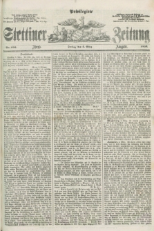 Privilegirte Stettiner Zeitung. 1859, No. 106 (4 März) - Abend-Ausgabe + dod.
