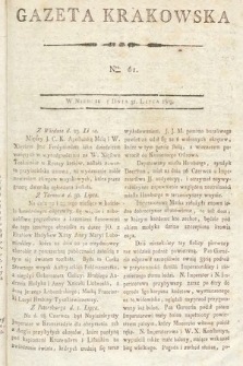 Gazeta Krakowska. 1803, nr 61