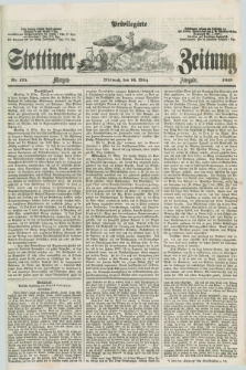 Privilegirte Stettiner Zeitung. 1859, No. 125 (16 März) - Morgen-Ausgabe
