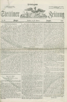Privilegirte Stettiner Zeitung. [Jg. 105], No. 39 (24 Januar 1860) - Morgen-Ausgabe