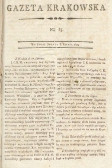 Gazeta Krakowska. 1803, nr 68