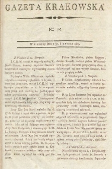 Gazeta Krakowska. 1803, nr 70